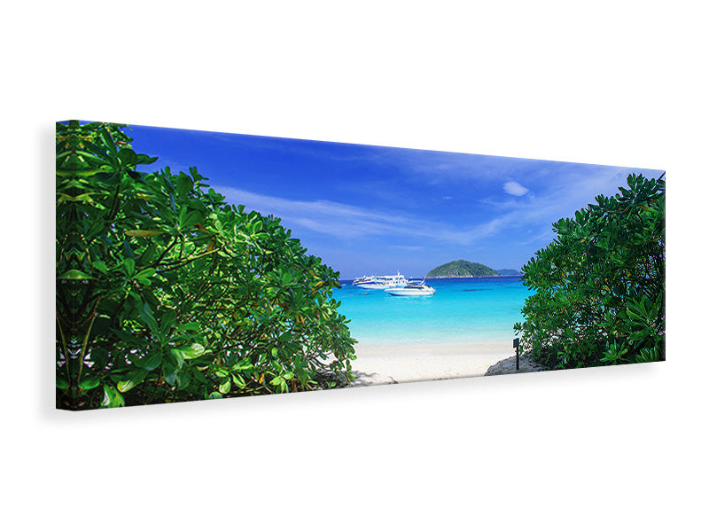 Leinwandbild Panorama Similan-Inseln
