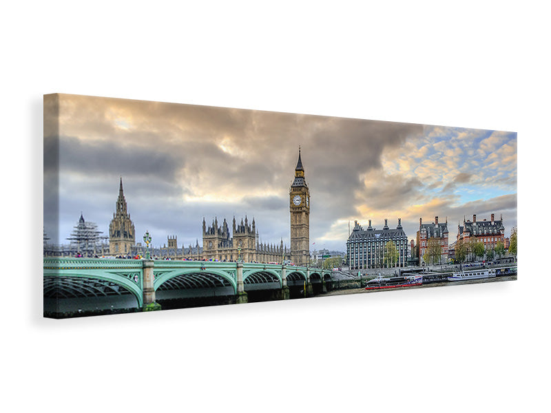 Leinwandbild Panorama London UK