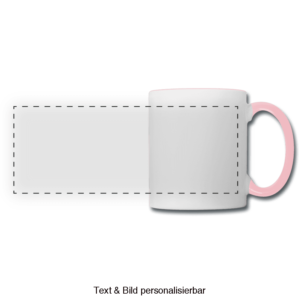 Panoramic Mug - white/pink