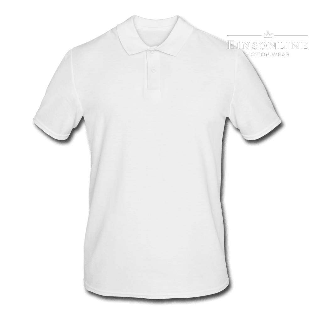 Männer Poloshirt - Weiß