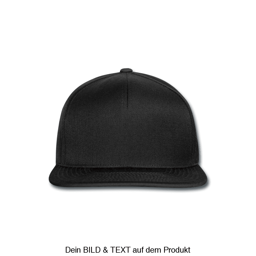 Snapback Cap - black/black