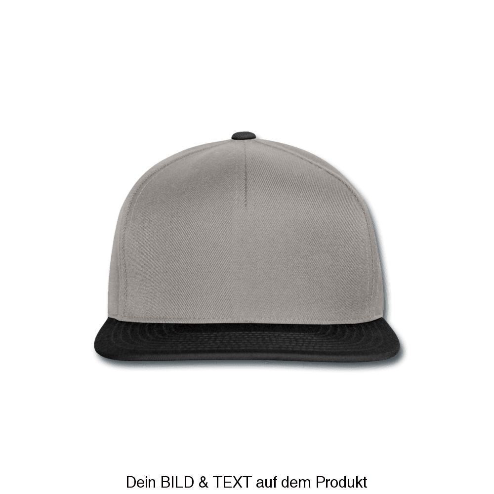 Snapback Cap - graphite/black