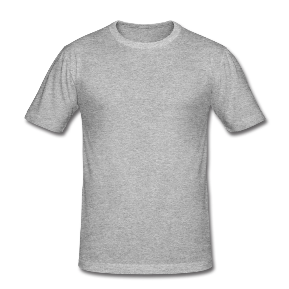 Men's Slim Fit T-Shirt - heather grey