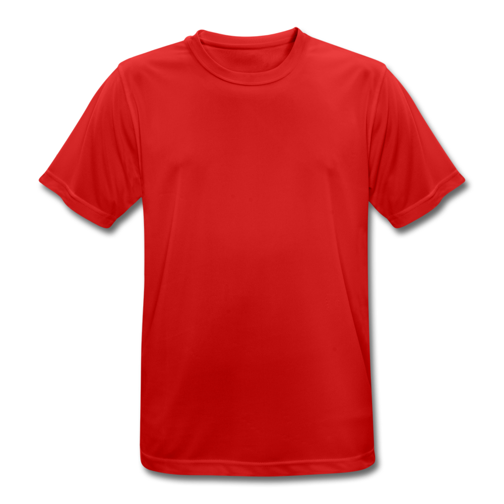 Men’s Breathable T-Shirt - red