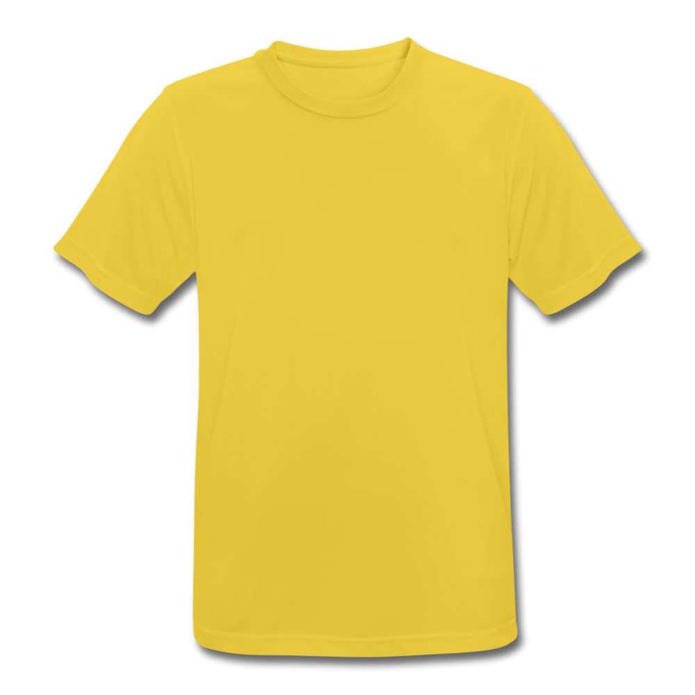 Men’s Breathable T-Shirt - sunshine