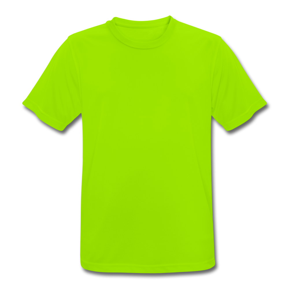 Men’s Breathable T-Shirt - neon green