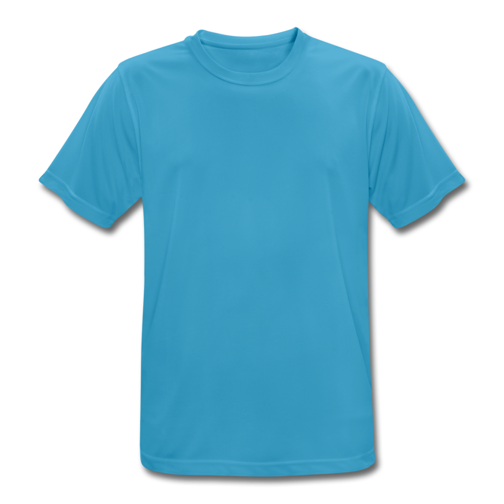 Men’s Breathable T-Shirt - sapphire blue