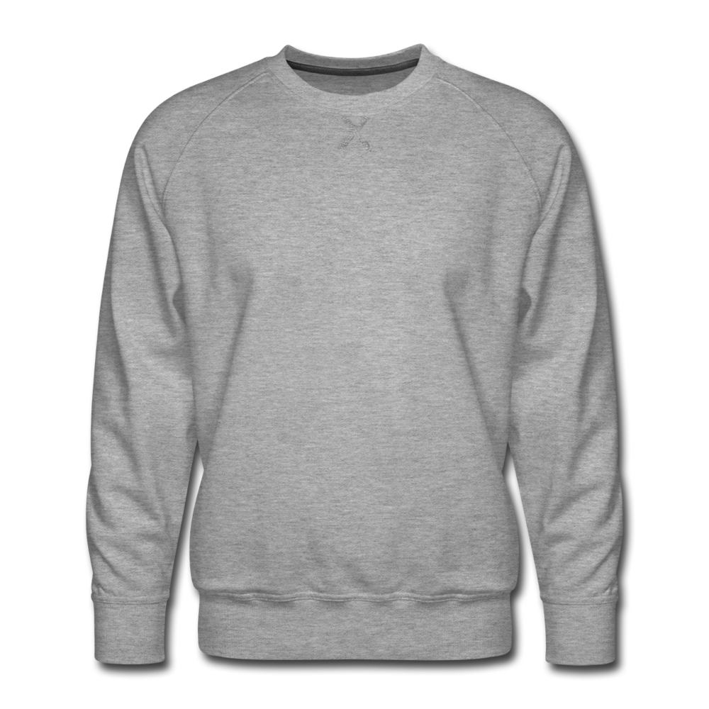 Men’s Premium Sweatshirt - heather grey
