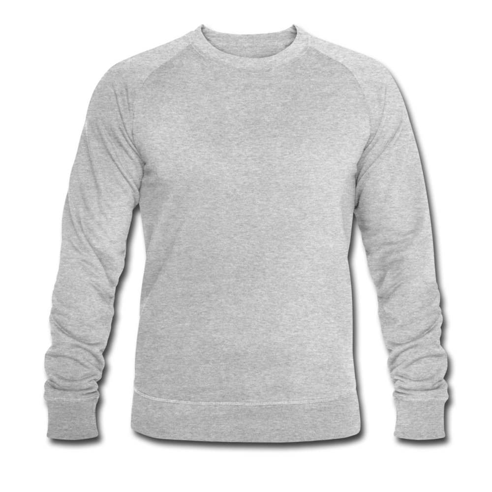 Men’s Organic Sweatshirt by Stanley & Stella - heather grey