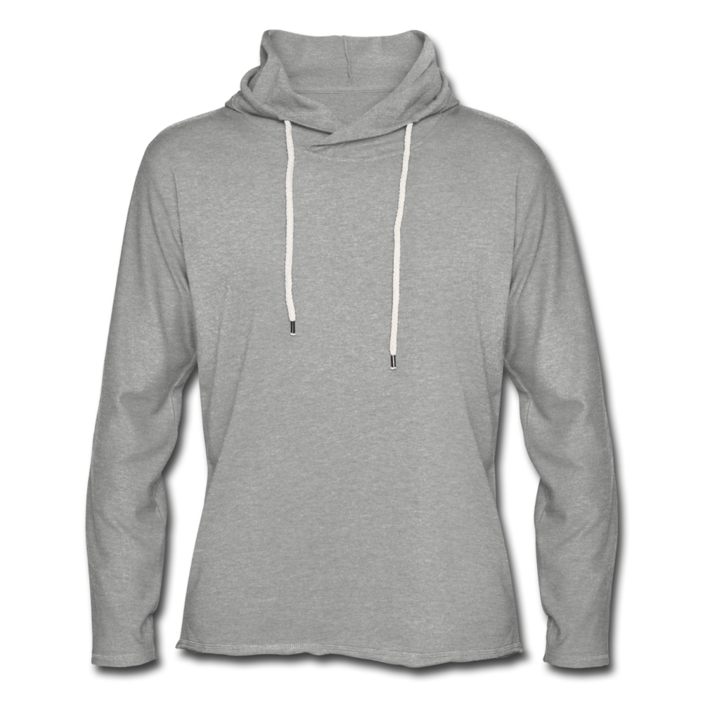Light Unisex Sweatshirt Hoodie - heather grey