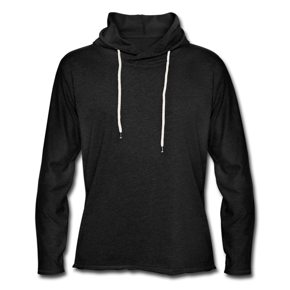 Light Unisex Sweatshirt Hoodie - charcoal grey