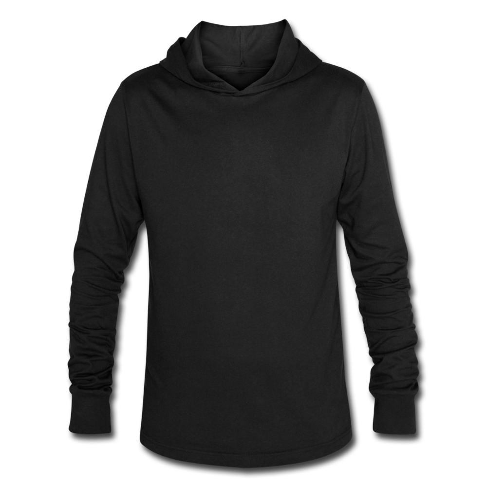 Unisex Tri-Blend Hoodie Shirt - black
