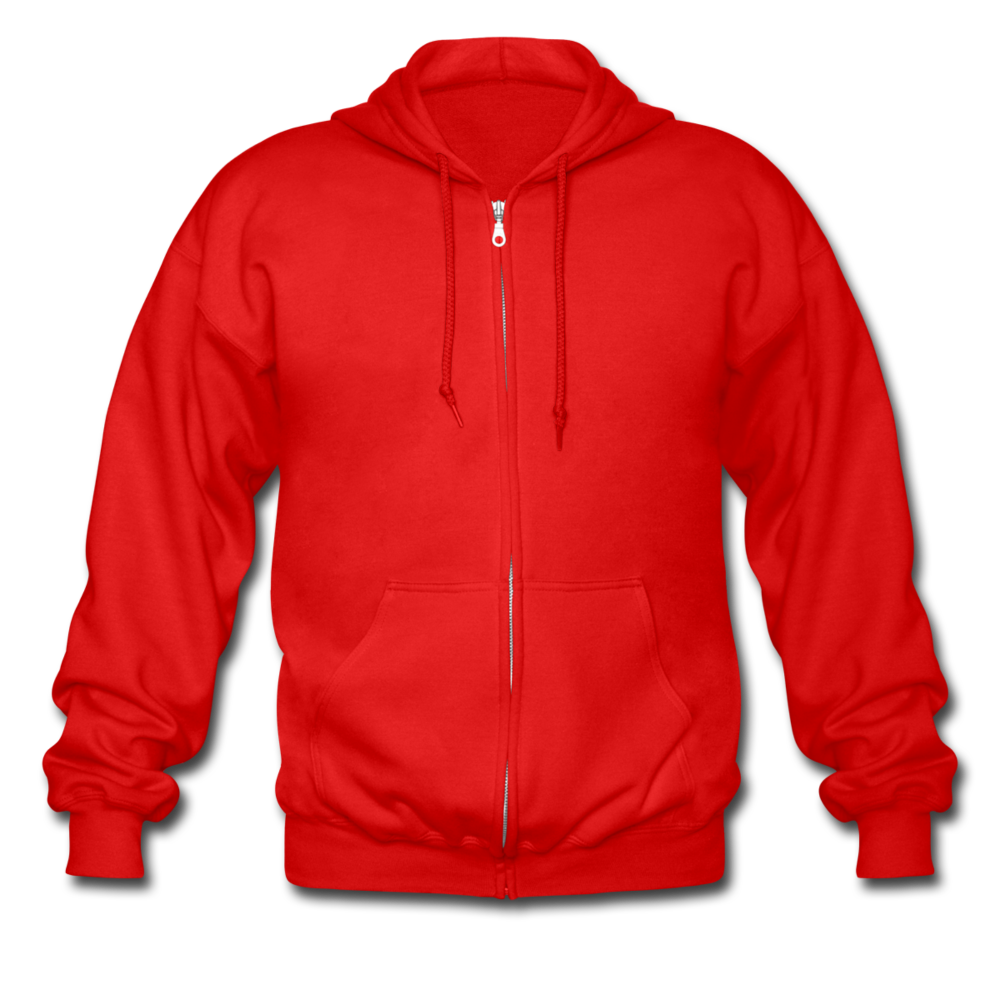 Men’s Heavyweight Hooded Jacket - red