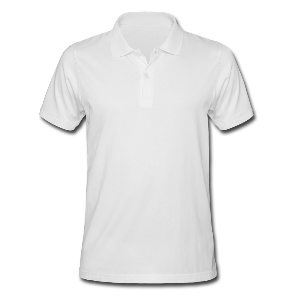 Men's Polo Shirt slim - white