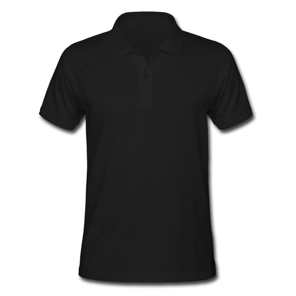Men's Polo Shirt slim - black
