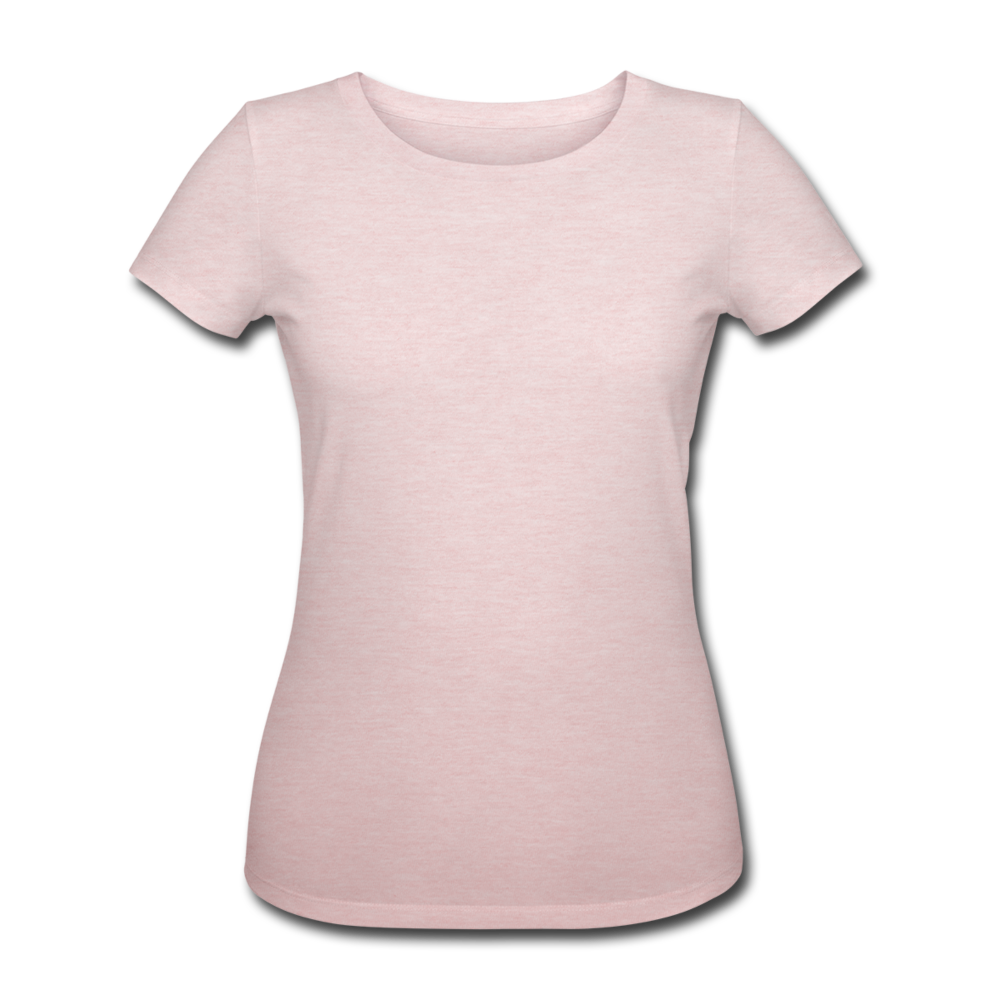 Women’s Organic T-Shirt by Stanley & Stella - cream heather pink