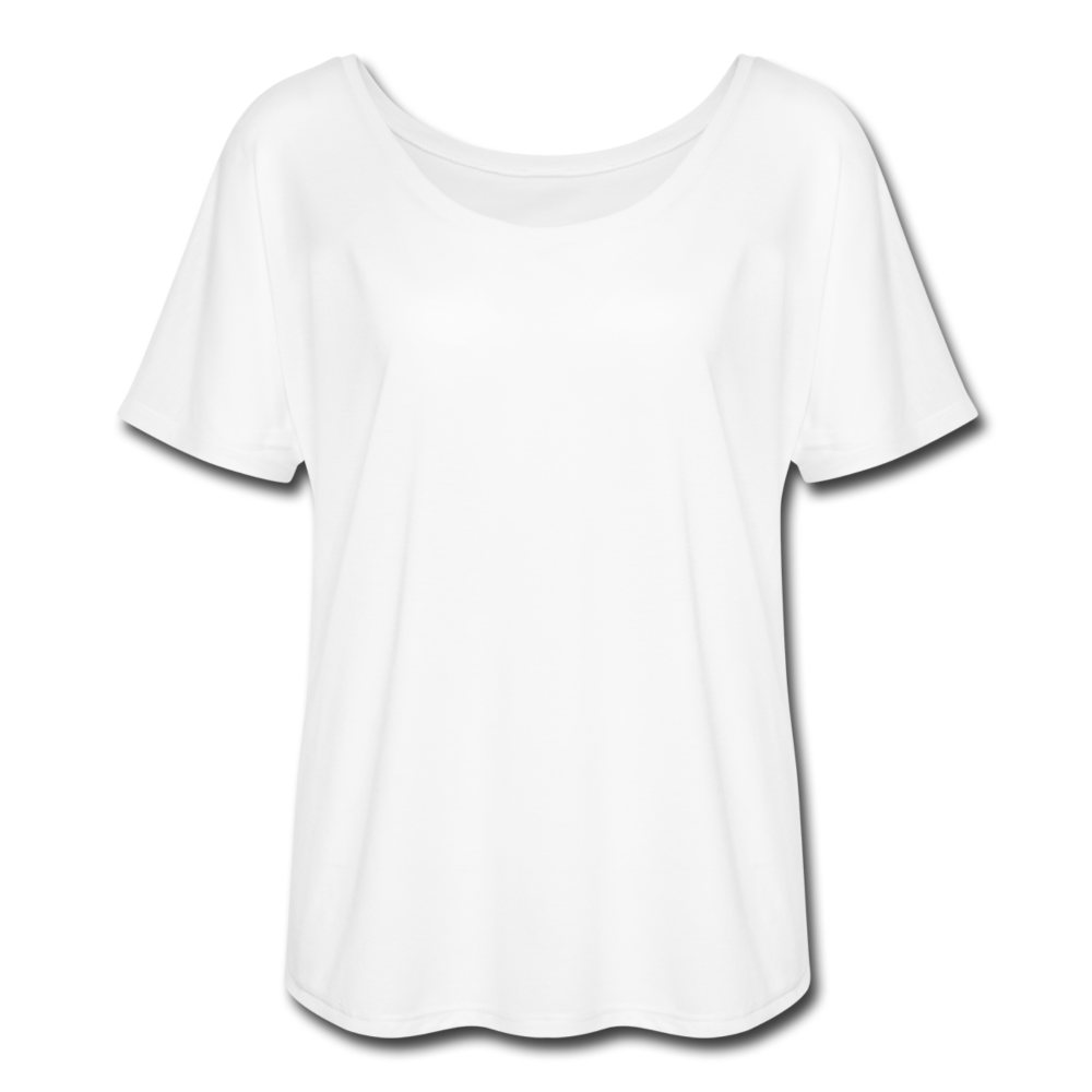 Women’s Batwing-Sleeve T-Shirt | Bella + Canvas - white