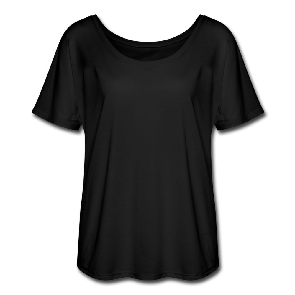Women’s Batwing-Sleeve T-Shirt | Bella + Canvas - black