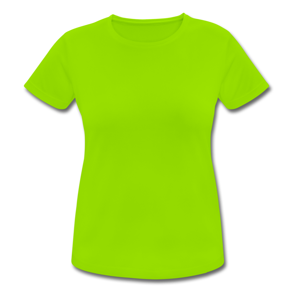 Women’s Breathable T-Shirt - neon green