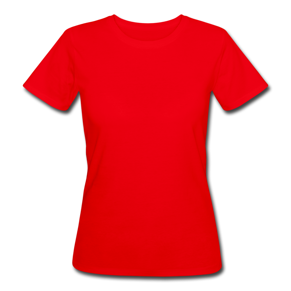 Women's Organic T-Shirt - red