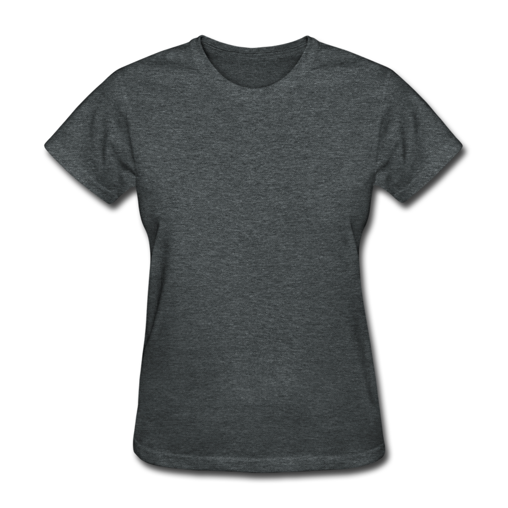 Women’s Gildan Heavy T-Shirt - dark grey heather