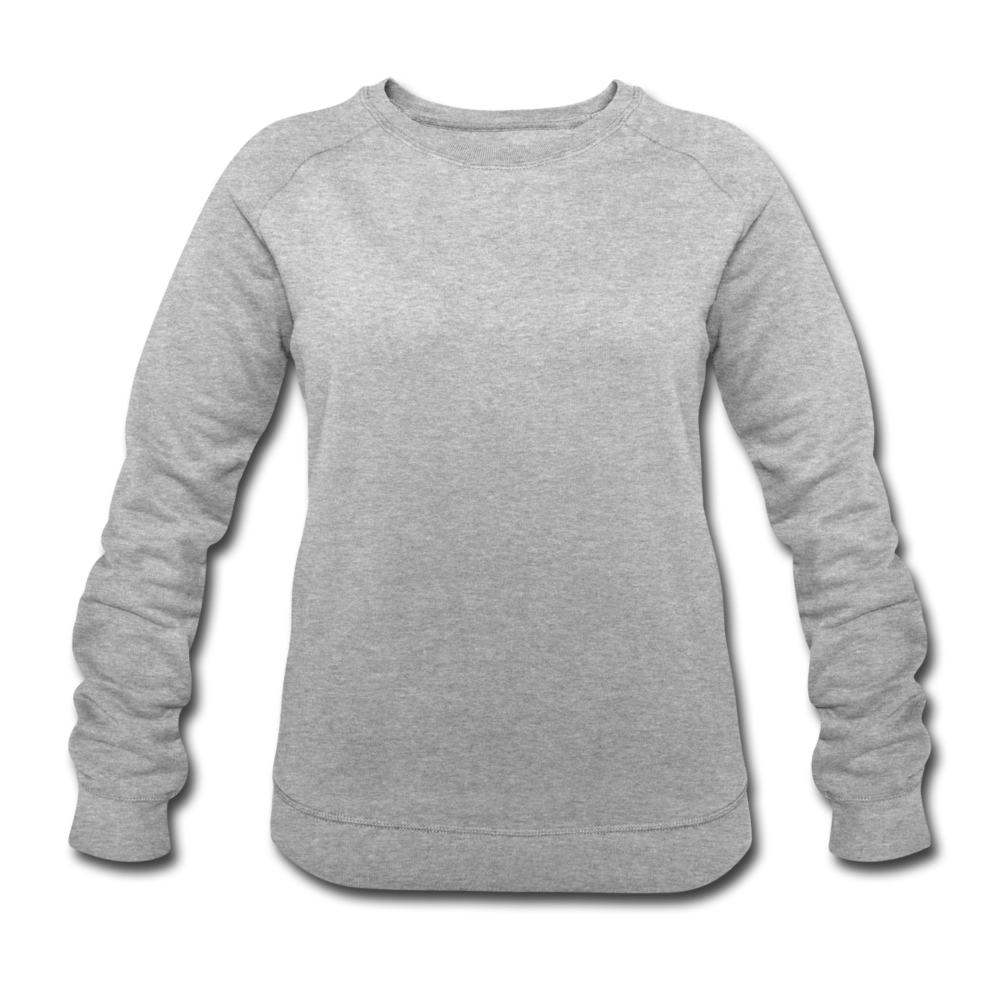 Women’s Organic Sweatshirt by Stanley & Stella - heather grey