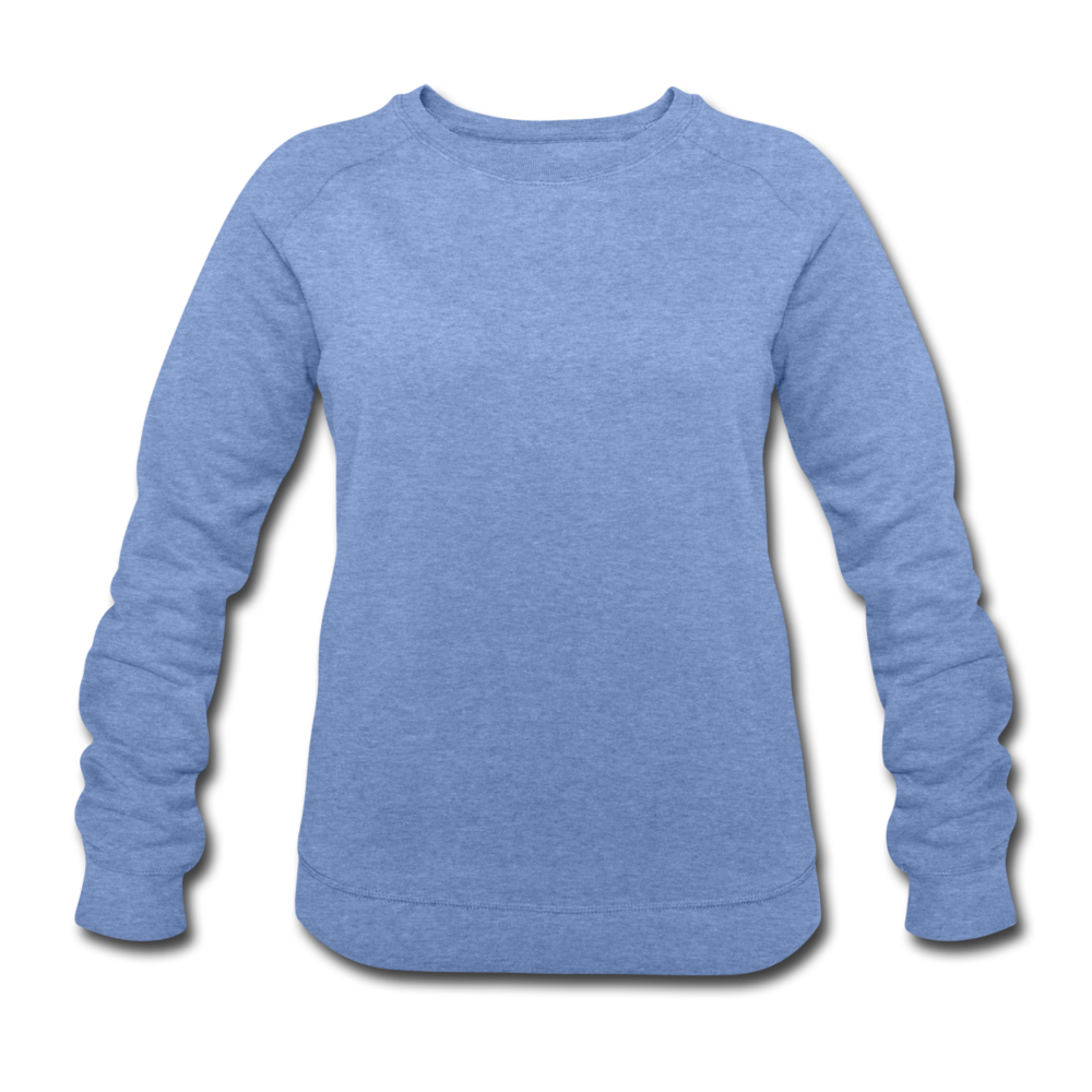 Women’s Organic Sweatshirt by Stanley & Stella - heather blue