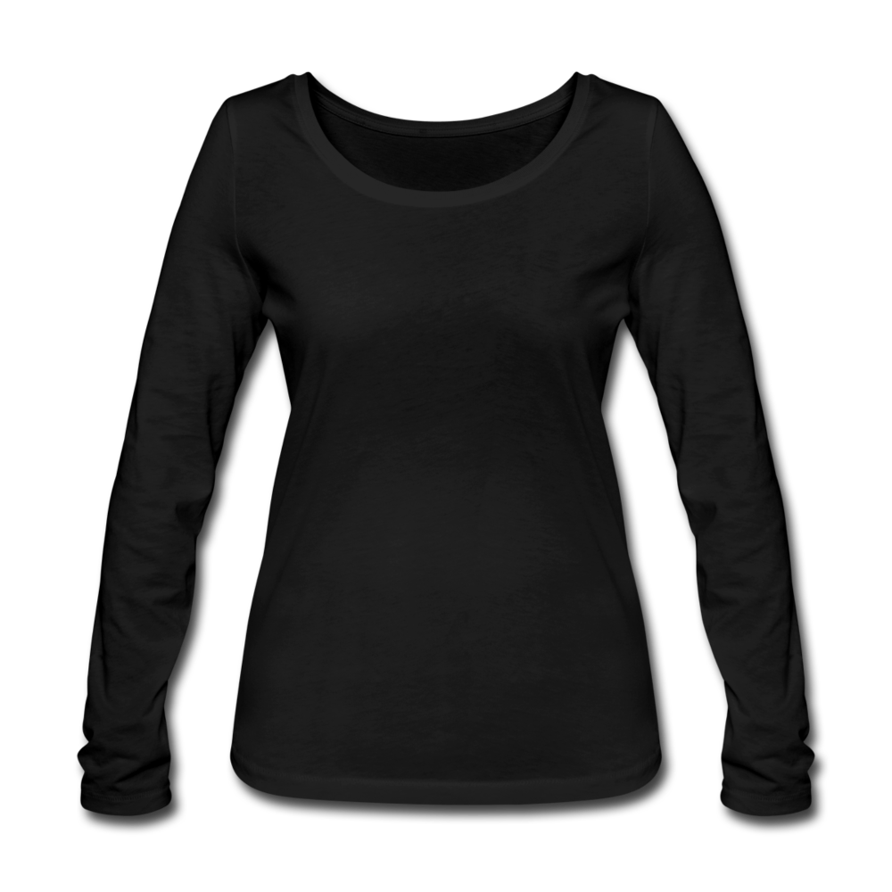 Women’s Organic Longsleeve Shirt by Stanley & Stella - black