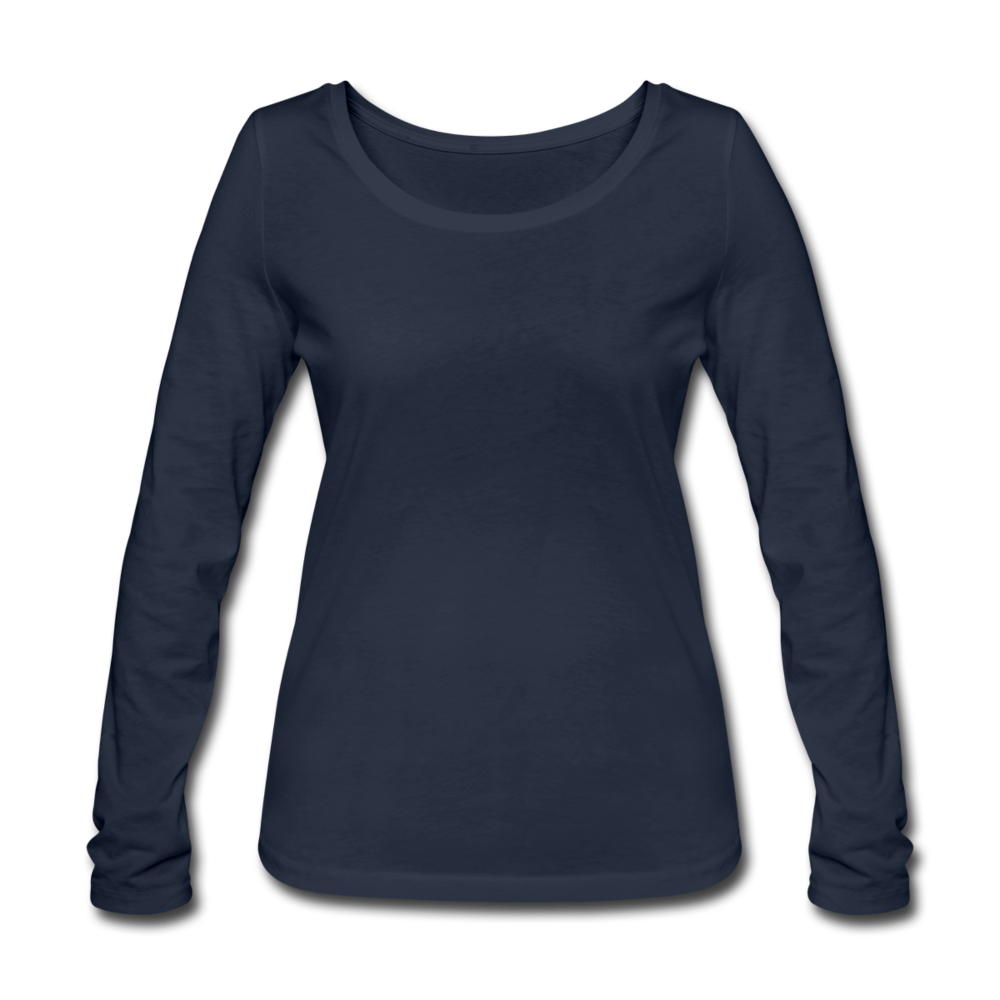 Women’s Organic Longsleeve Shirt by Stanley & Stella - navy