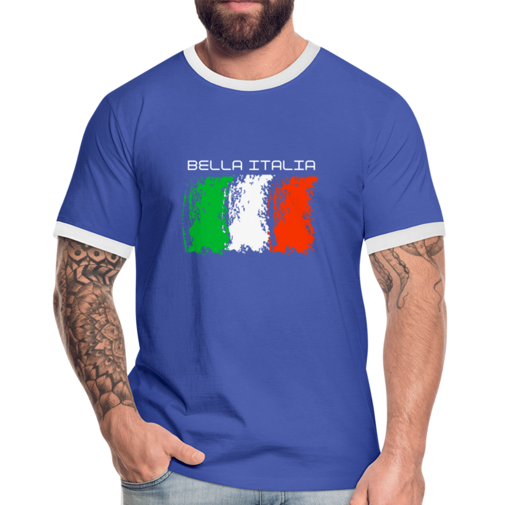 Männer T-Shirt | BELLA ITALIA 🏆 - Blau/Weiß