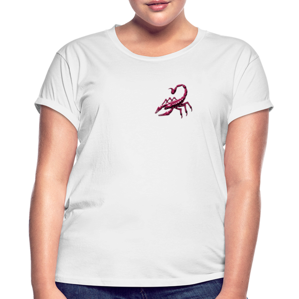Women´s Oversize T-Shirt | Poison Scorpion 🏆 - Weiß