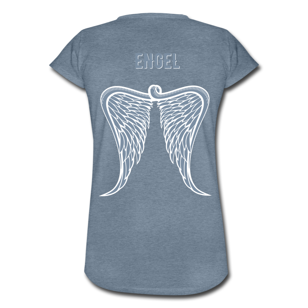 Angel Wings Silber - Vintage T-Shirt (w) Partnerlook - Vintage Denim
