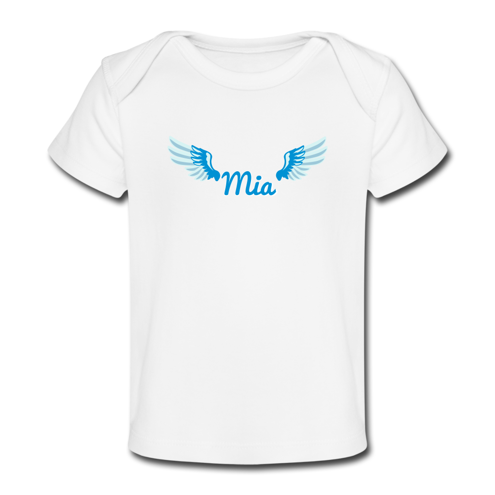 Mia - Baby Bio-T-Shirt - Weiß