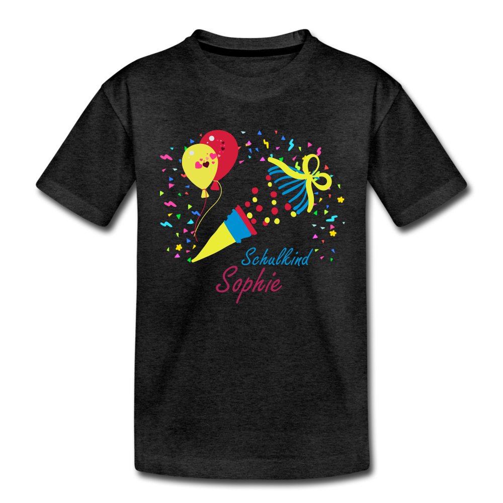 Schulkind Sophie - Premium T-Shirt - Anthrazit