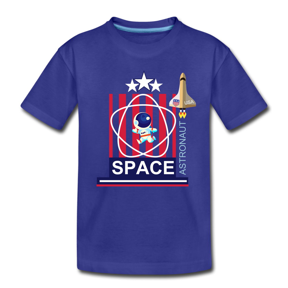 SPACE Astronaut - Kinder Premium T-Shirt - Königsblau