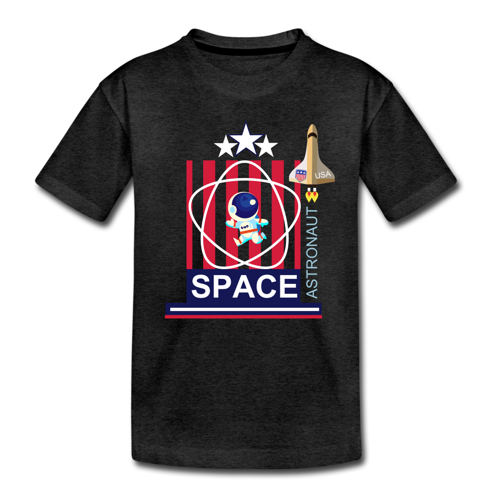 SPACE Astronaut - Kinder Premium T-Shirt - Anthrazit