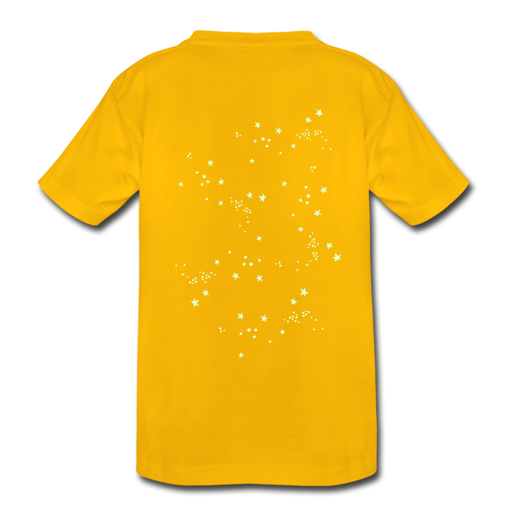 Sternschnuppe - Teenager T-Shirt - Sonnengelb