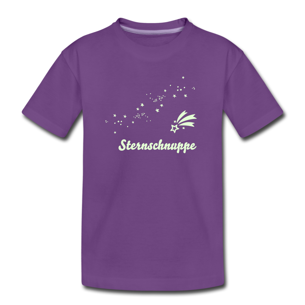 Sternschnuppe - Teenager T-Shirt - Lila