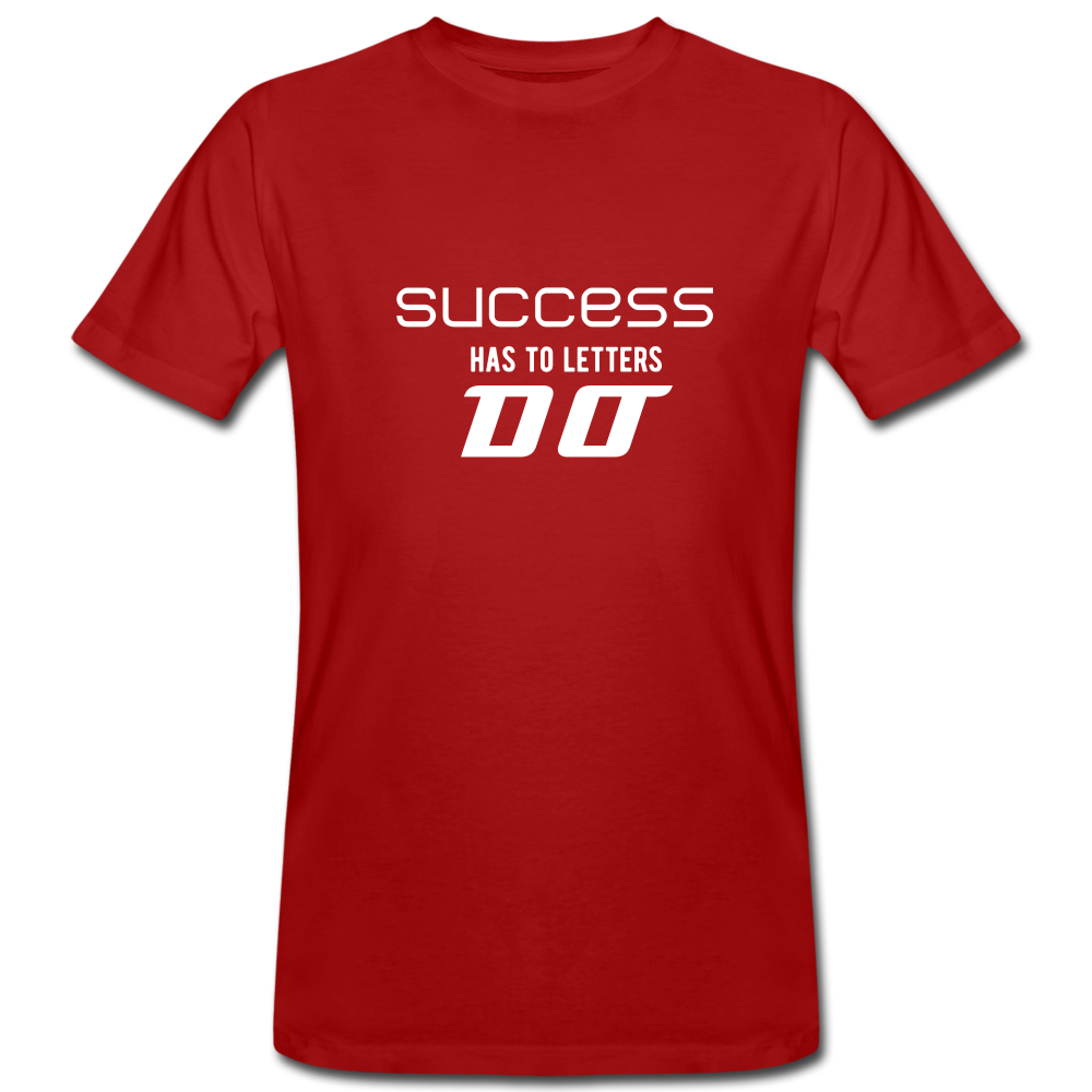 Success Bio-T-Shirt - Dunkelrot