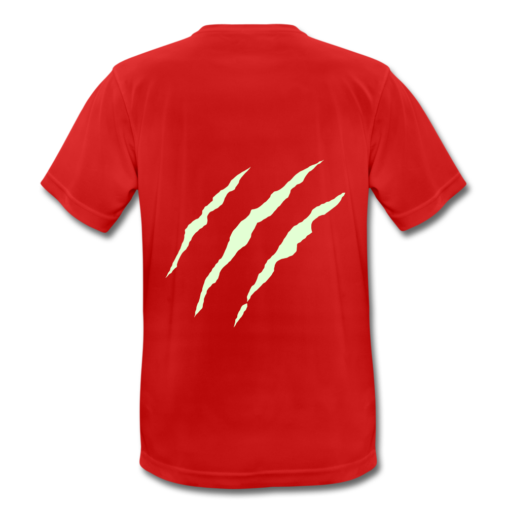 Männer Sport-Shirt atmungsaktiv & reflektierend - Rot