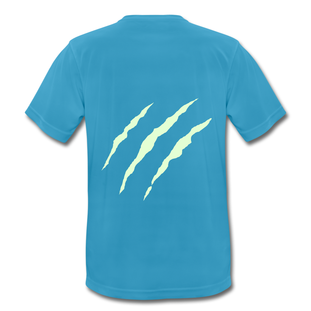 Männer Sport-Shirt atmungsaktiv & reflektierend - Saphirblau