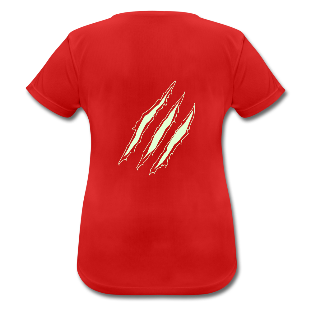 Frauen T-Shirt atmungsaktiv - Rot