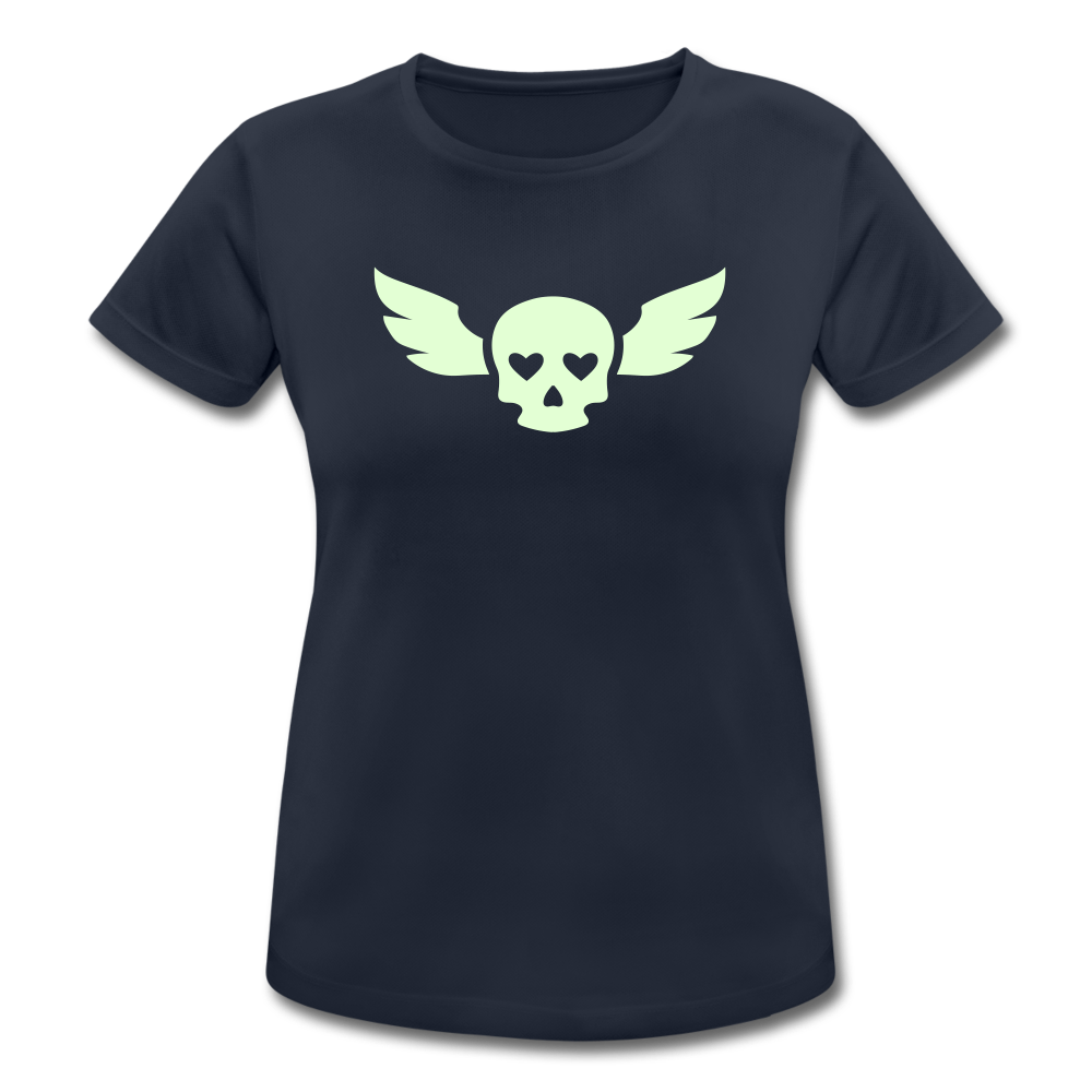 Frauen T-Shirt atmungsaktiv - Dunkelnavy