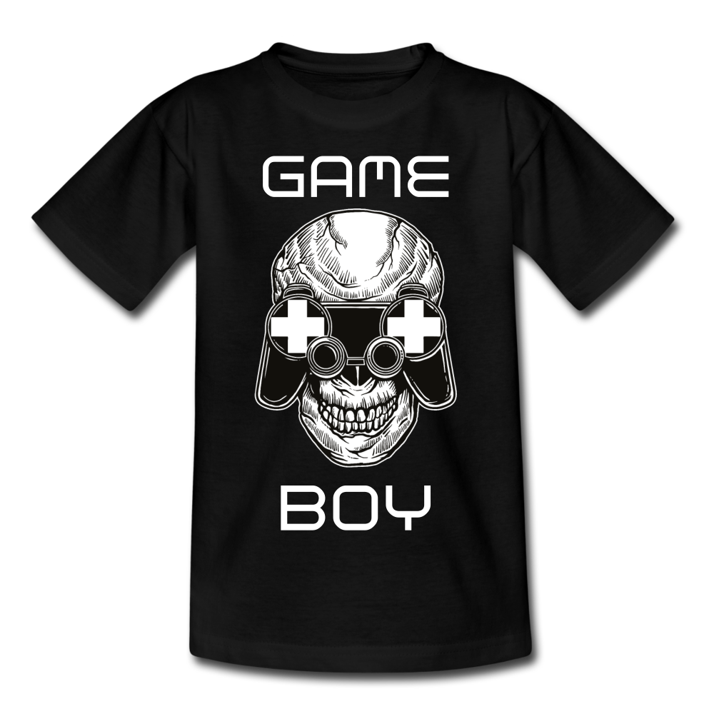 Teenager T-Shirt - "GAME BOY" - Schwarz