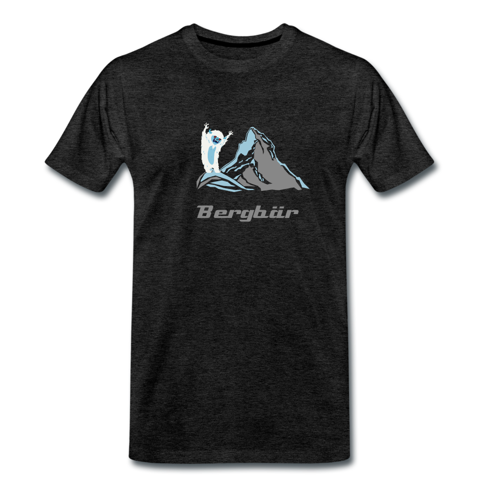 Bergbär - Männer Premium T-Shirt - Anthrazit