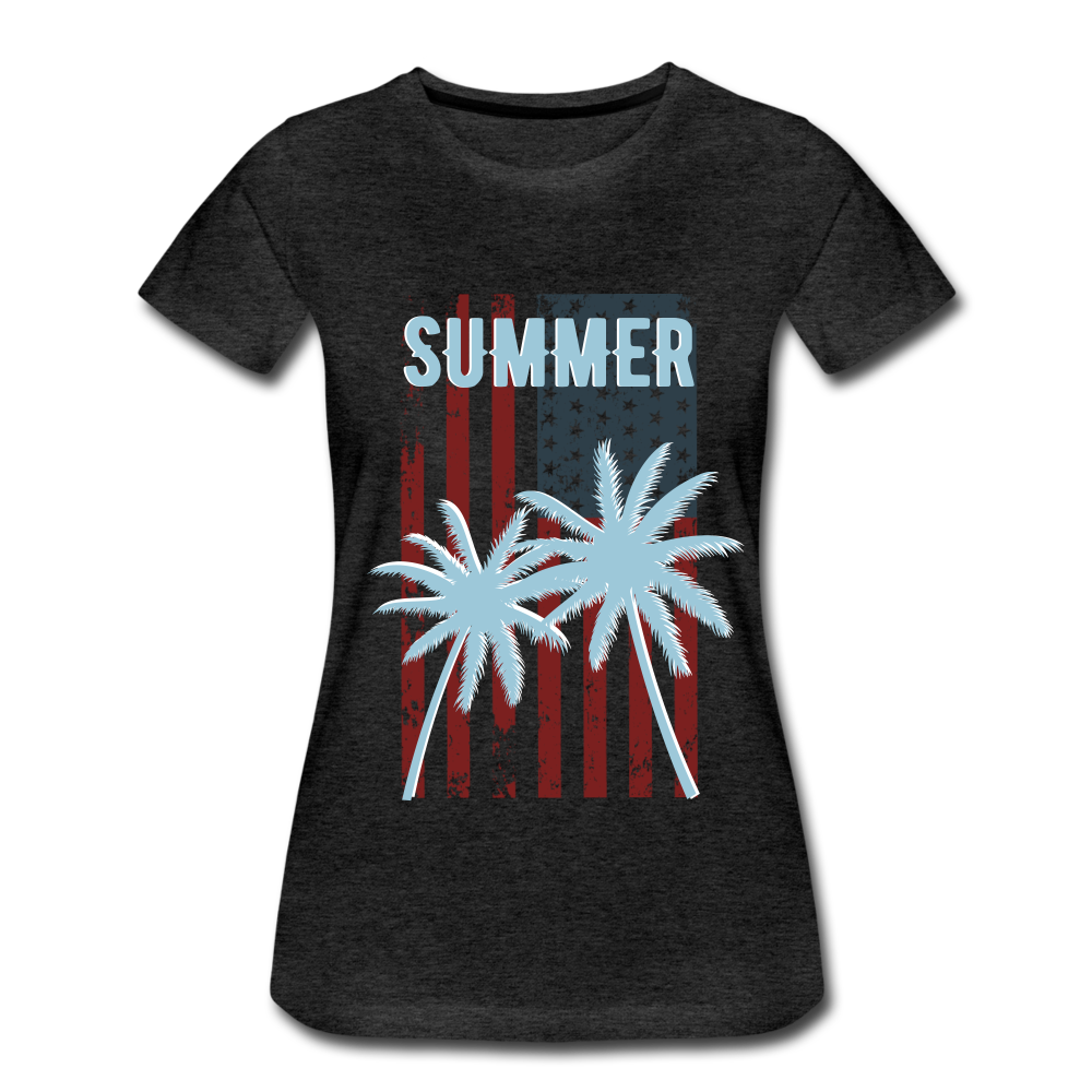 SUMMER Premium T-Shirt, women - Anthrazit