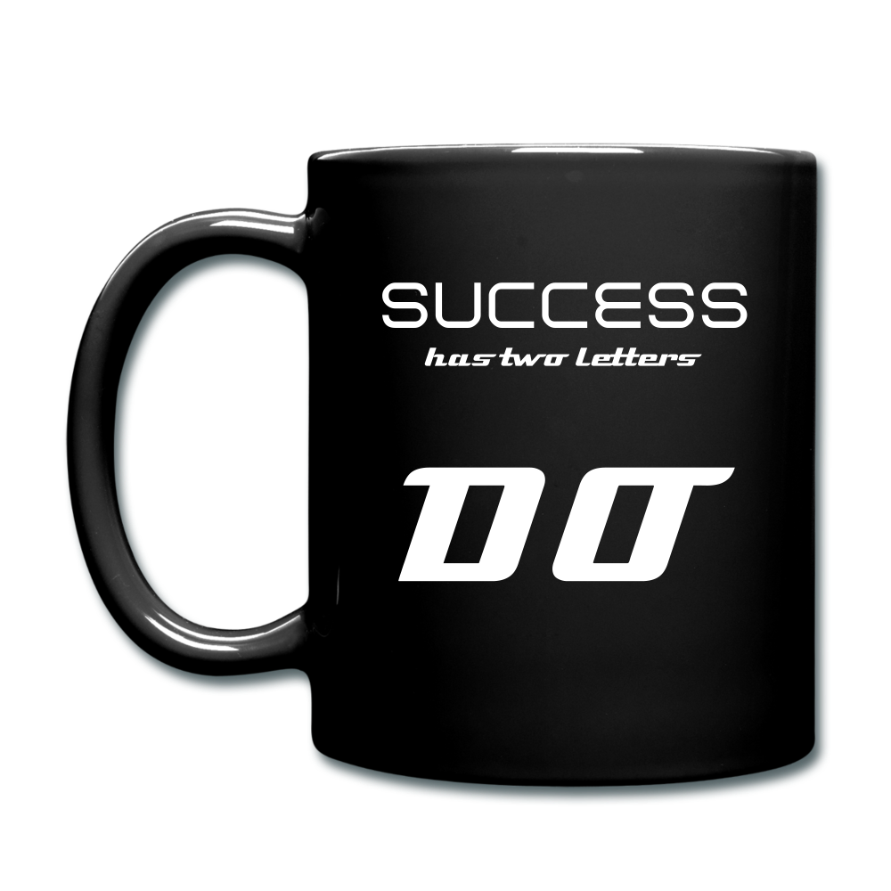 SUCCESS-Tasse einfarbig - Schwarz