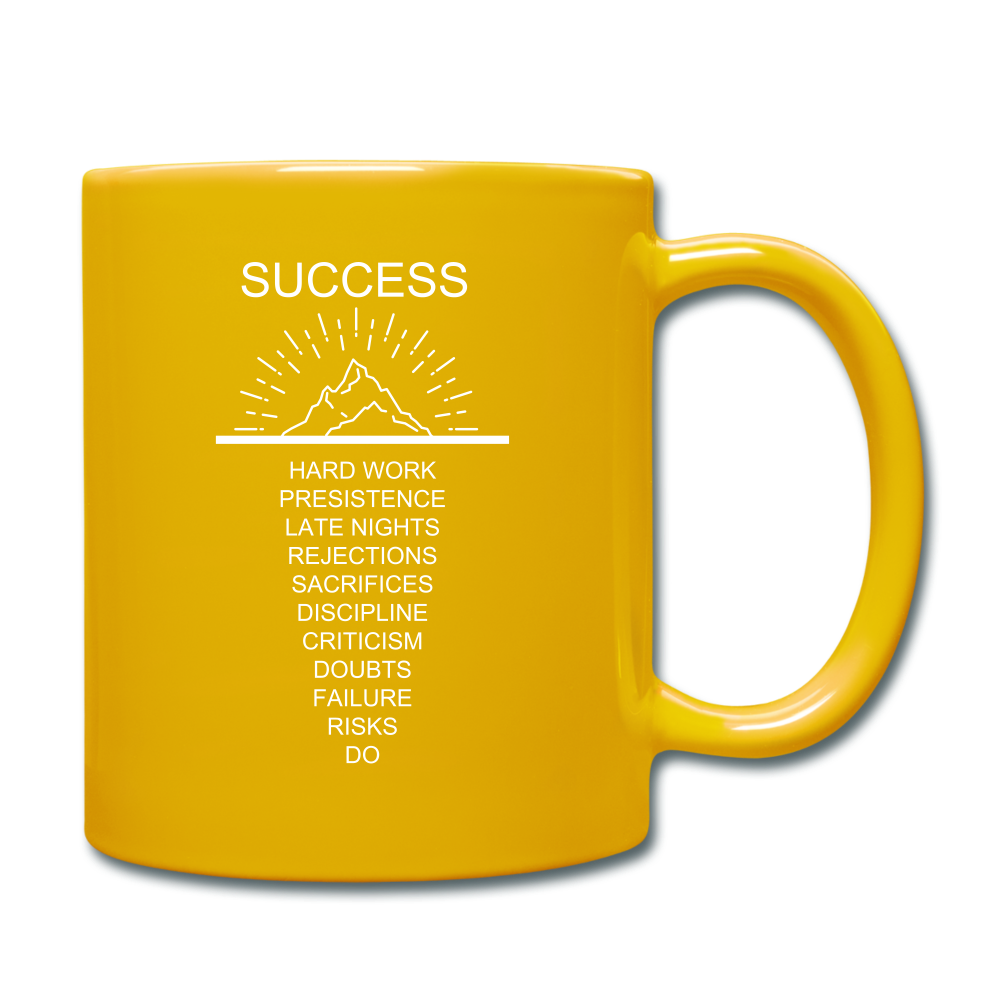 Success - Erfolgs-Tasse 🏆 Bestseller - Sonnengelb