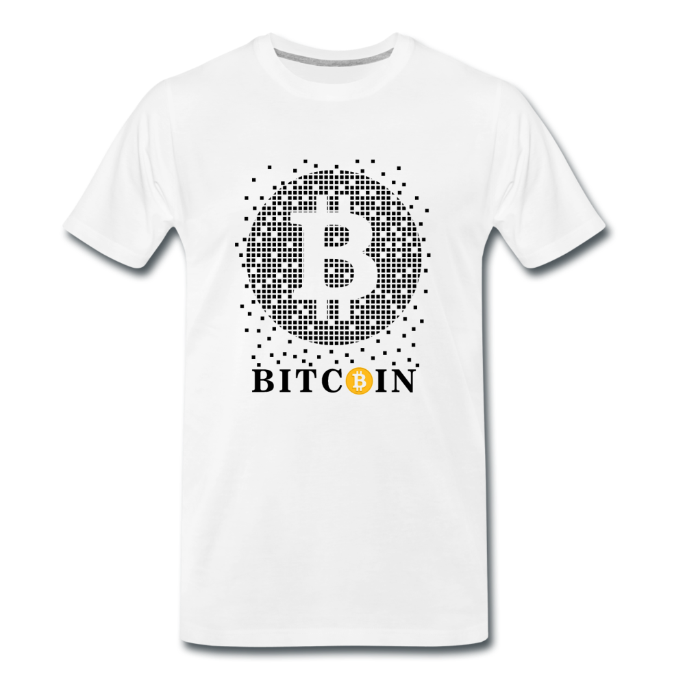 BITCOIN - Premium T-Shirt - Weiß
