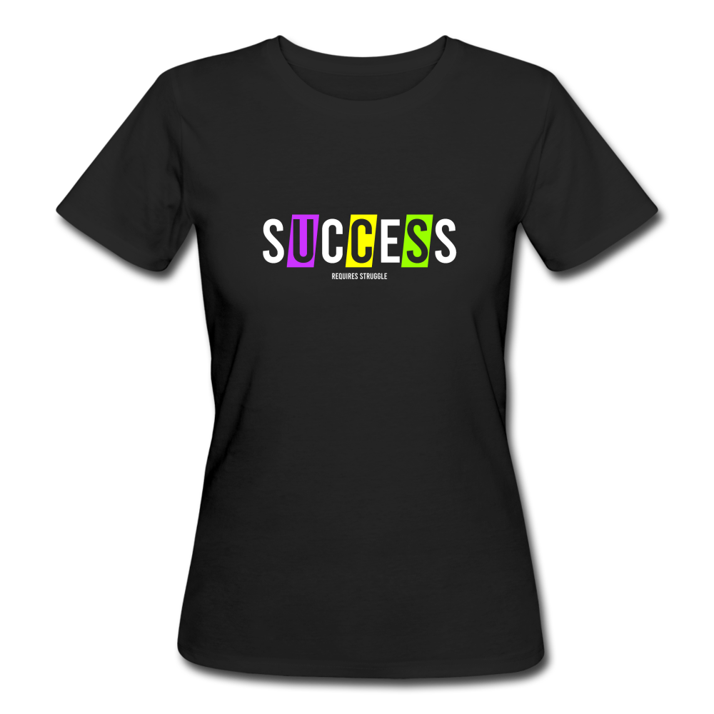 SUCCESS - Bio-T-Shirt women - Schwarz